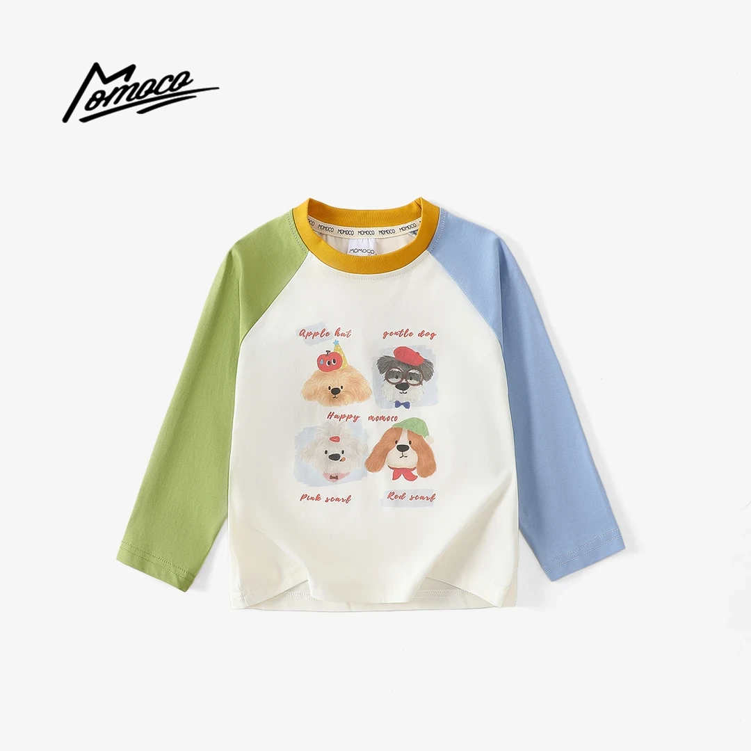 MOMOCO/玛米玛卡男童长袖T恤秋季新款小男孩打底衫77330235013