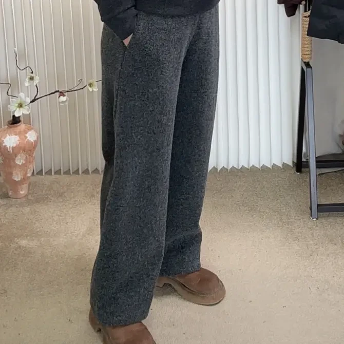 涛姐服饰 双十一新款 深灰色休闲裤 FM250956