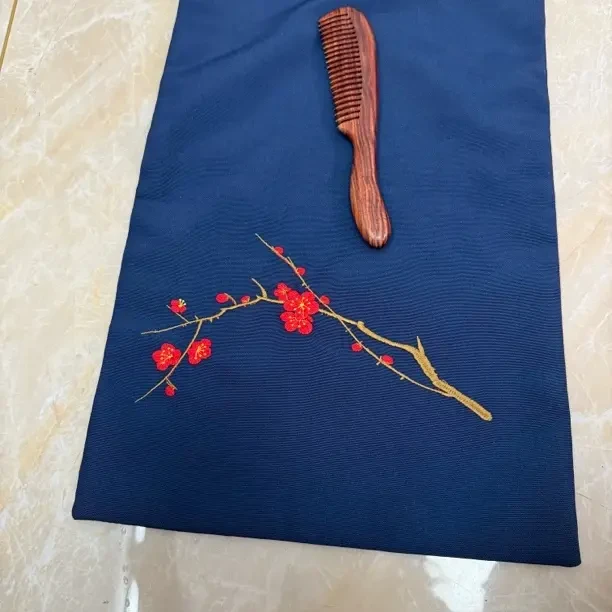 男女按摩梳梳头木梳子手工