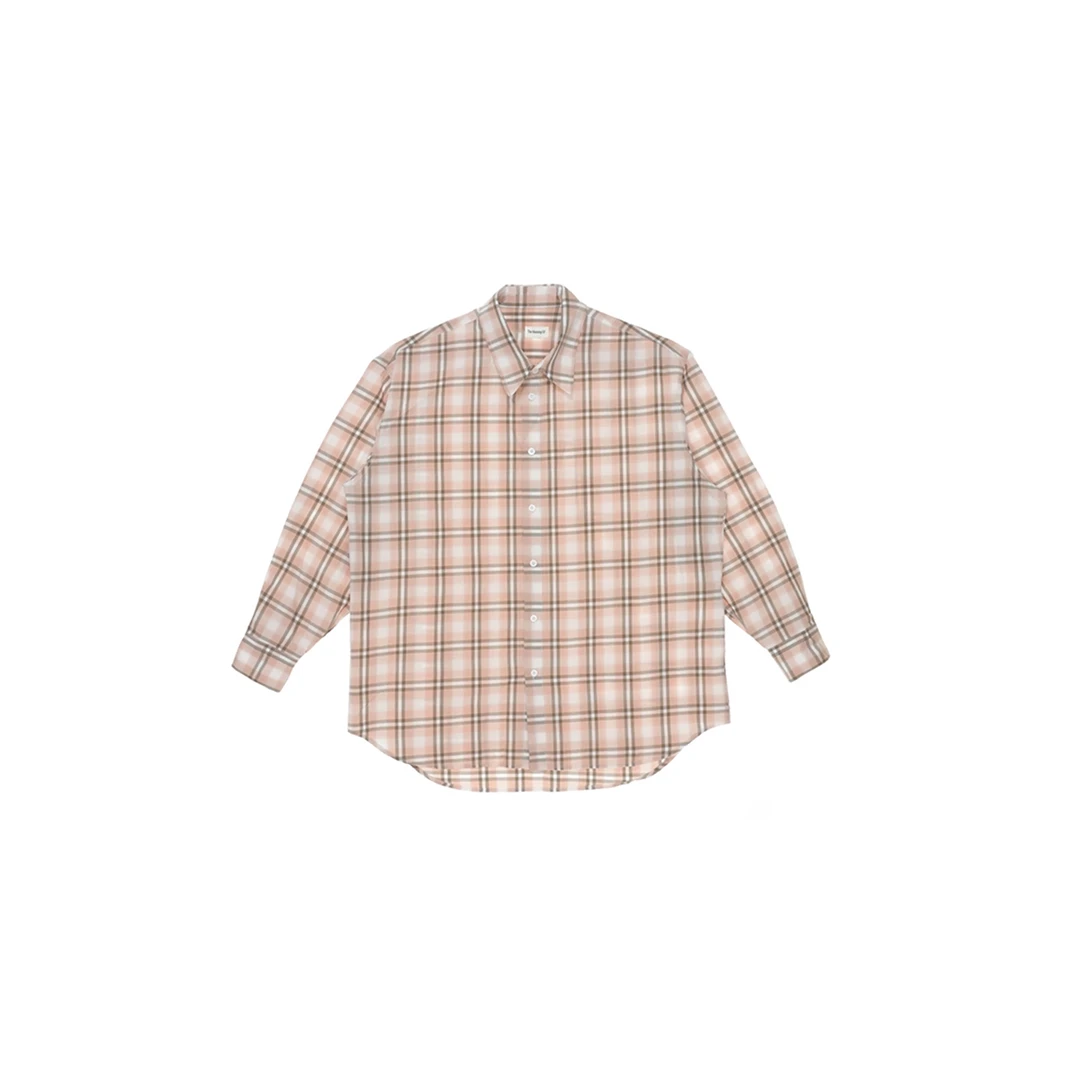 The Meaning Of设计师品牌格纹宽松衬衫DSC买手店BY5T01004