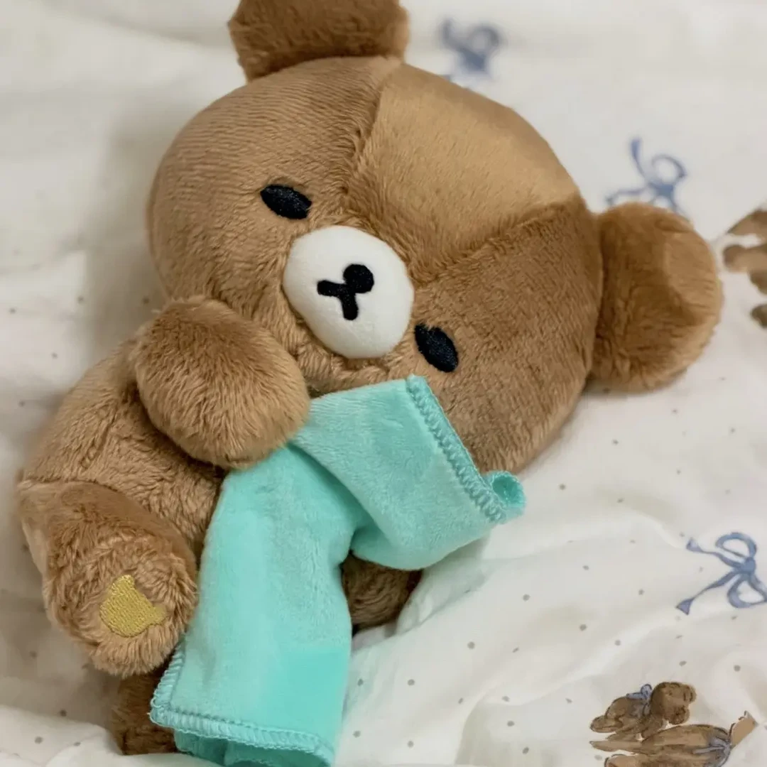轻松熊睡梦熊弟晚安系列玩偶小熊毛绒玩具生日公仔女生礼物芙芙