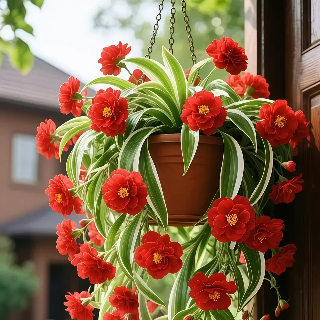 香水吊兰四季开花金边大花型新手好养耐寒耐热花卉绿植盆栽花苗