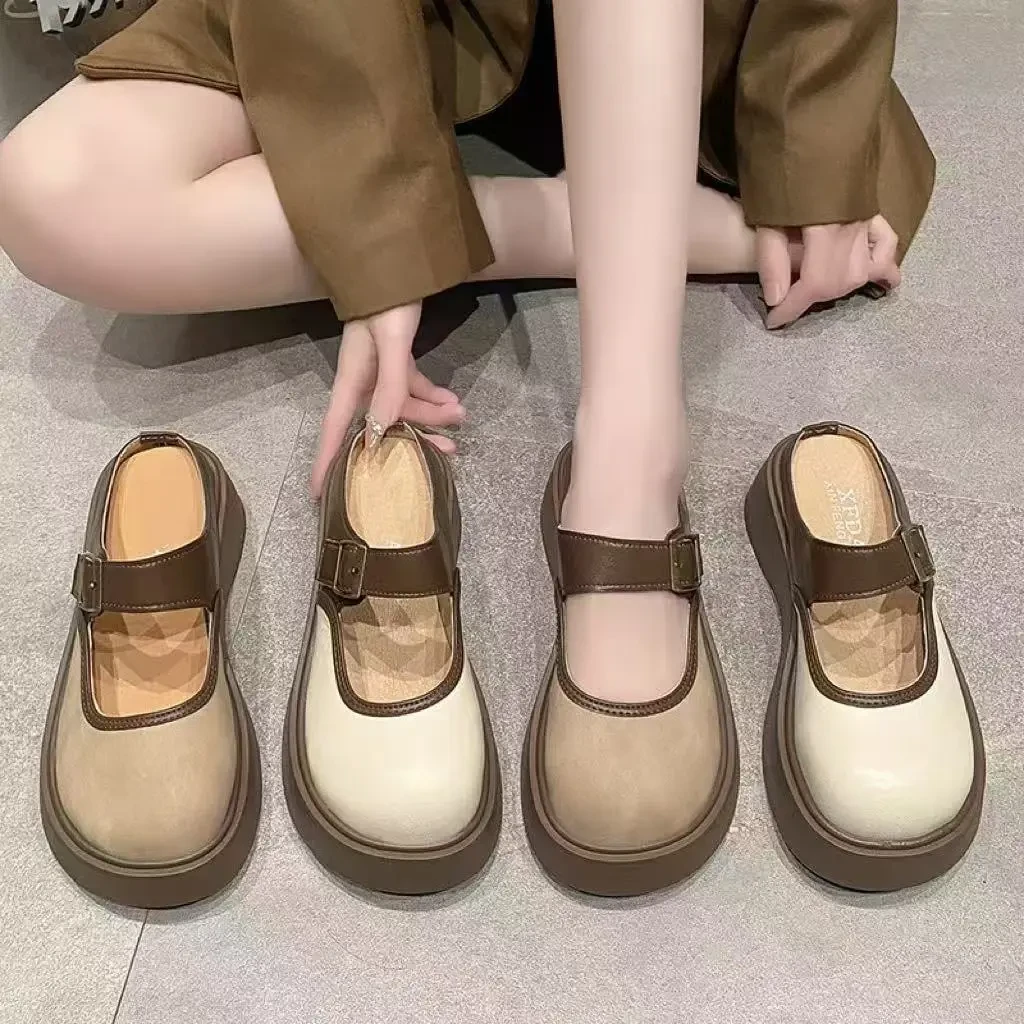 厚底凉拖鞋女鞋子夏季外穿2025新款爆款勃肯超火踩屎感沙滩一字拖