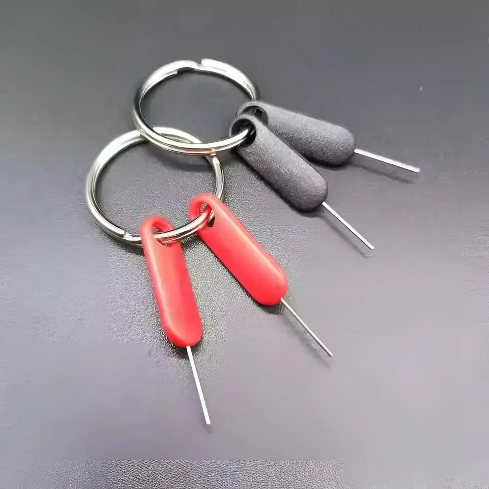 【便携式】插卡针手机防丢取卡针苹果随身SIM开卡器安卓顶针器钥匙