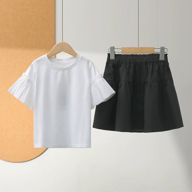 【800+童装摩系列】简约洋气时尚甜美套装2025夏专柜