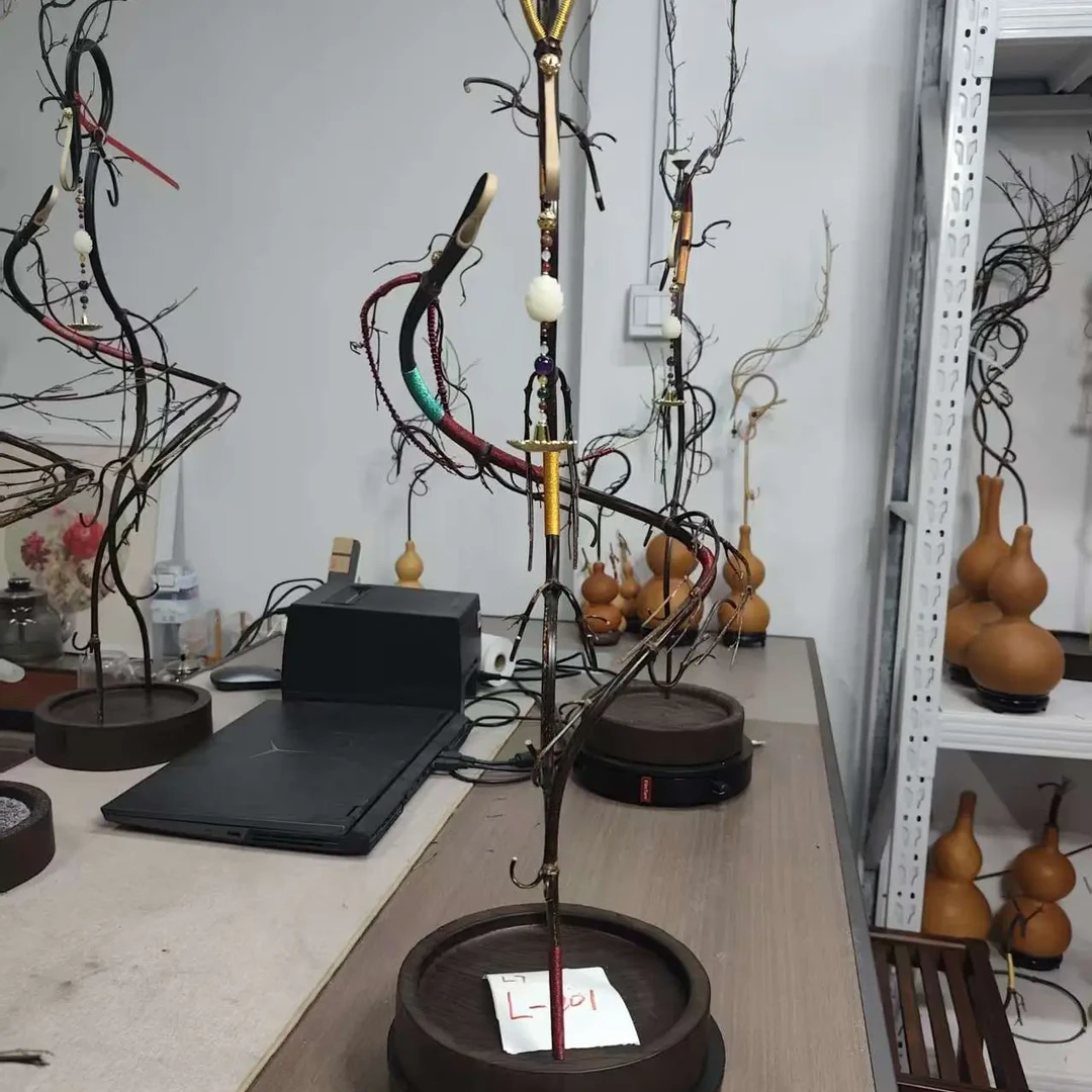 纯手工竹制龙挂香座及倒流香线香茶室书房装饰好物