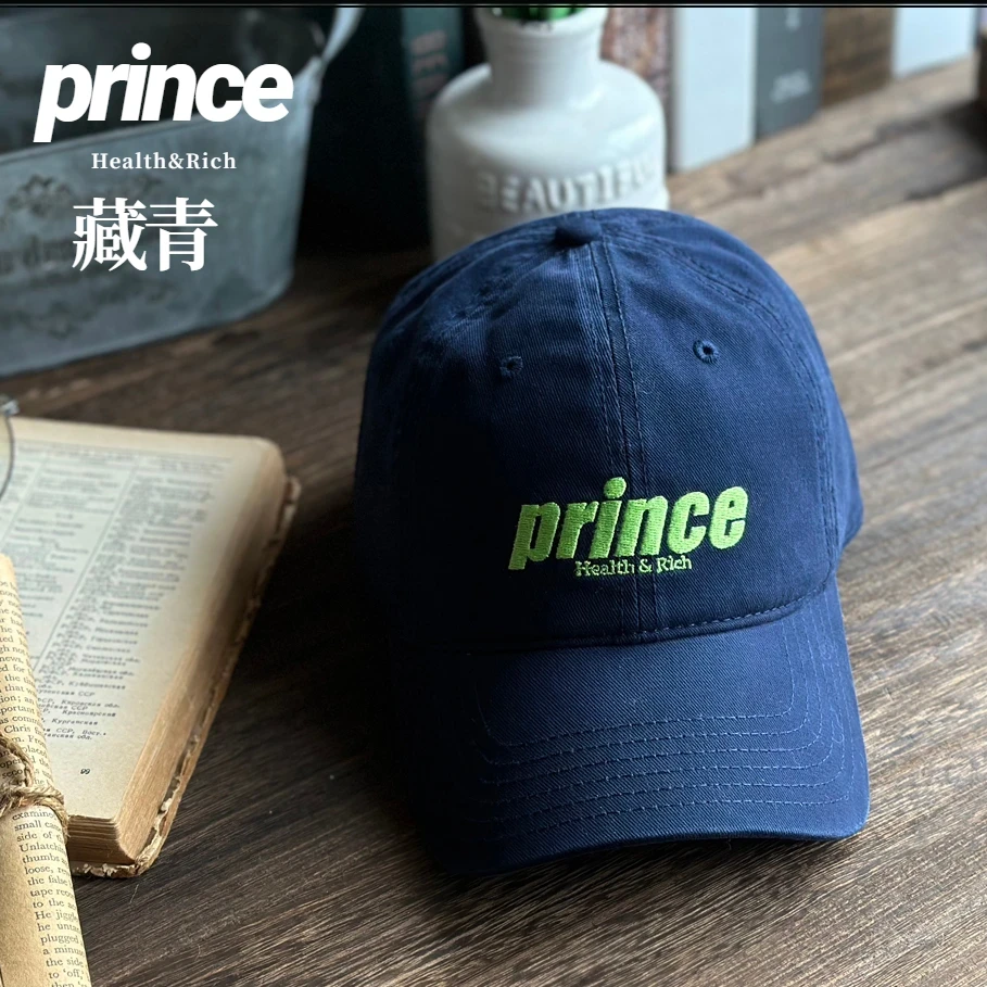 Prince王子 x 小众设计师高品质2024棒球帽软顶特别配色磨毛质感