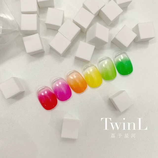 TwinL 美甲拍拍胶用小方块海绵 拍拍胶海绵