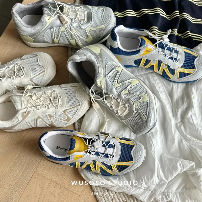 【soso】25ss|xtw户外机能风透气网面慢跑运动鞋