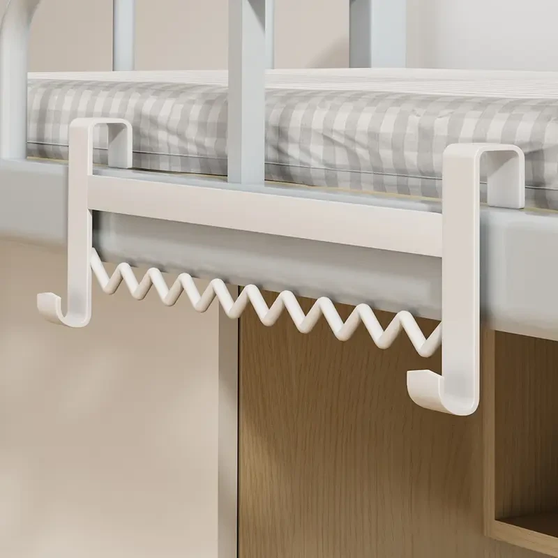 床边挂钩床头上下铺波浪衣架柜边床边收纳寝室学生宿舍挂钩