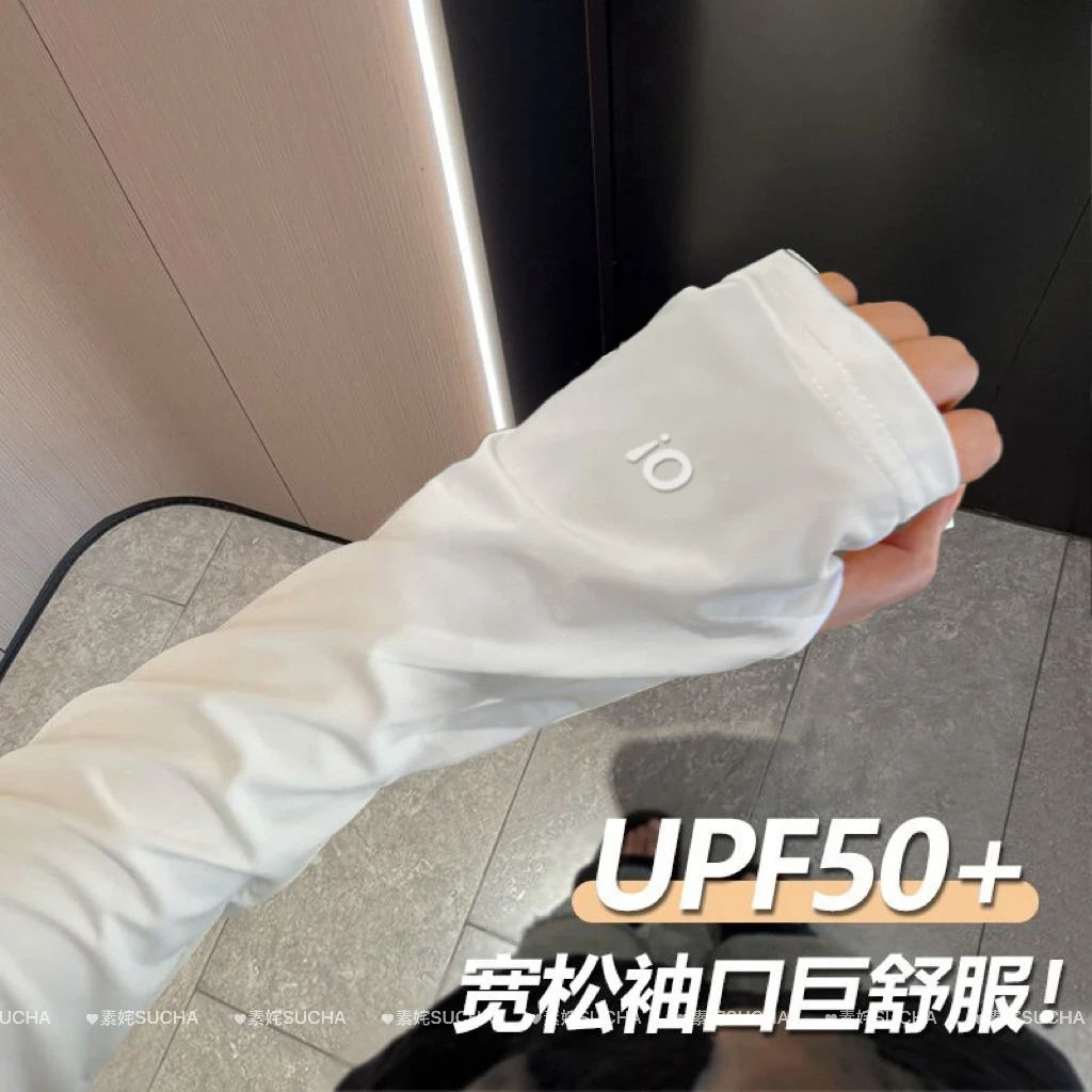 冰袖防晒防紫外线2026新款袖套女冰丝防晒手袖骑车防晒装备手套男商品图