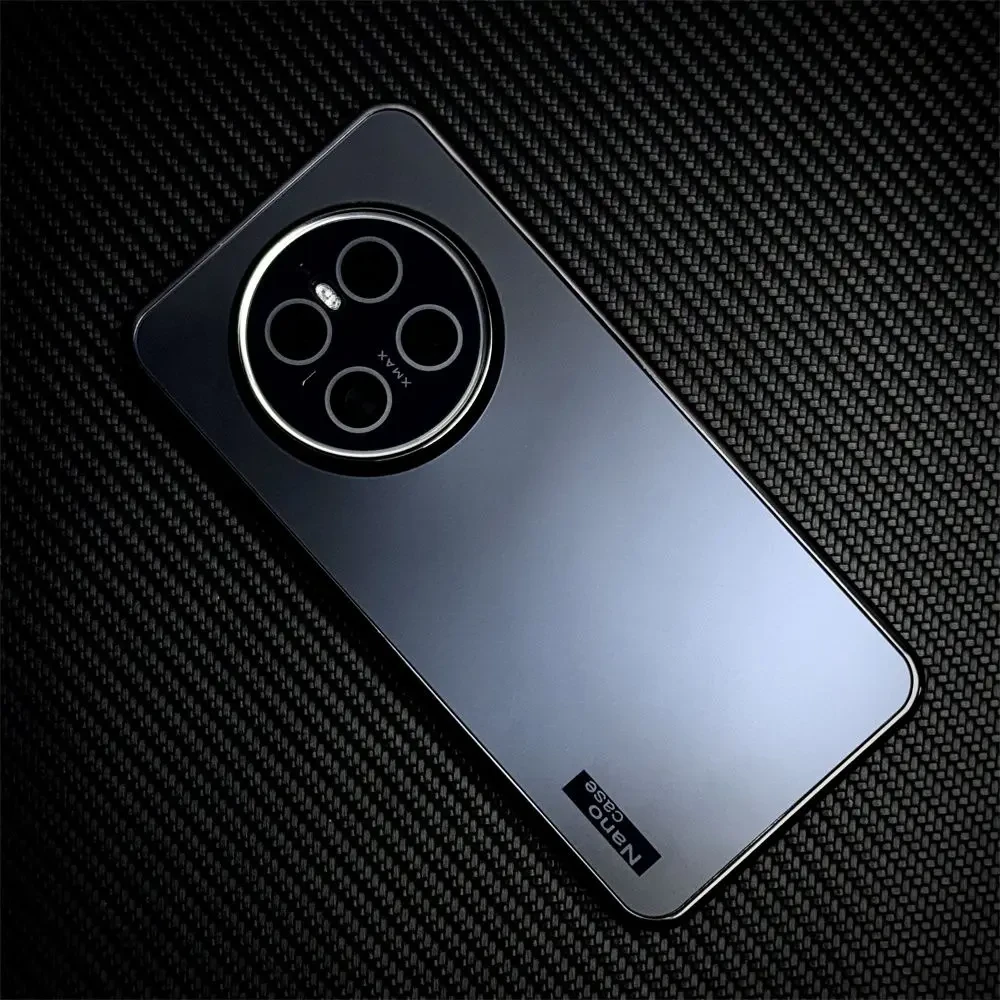 适用华为Mate70手机壳一体色镜头膜mate60/50肤感AG磨砂软边防摔