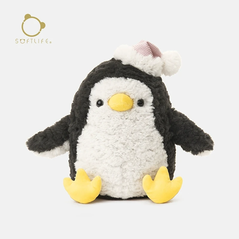 softlife企鹅玩偶公仔可爱毛绒玩具安抚娃娃睡觉抱情人节礼物女生