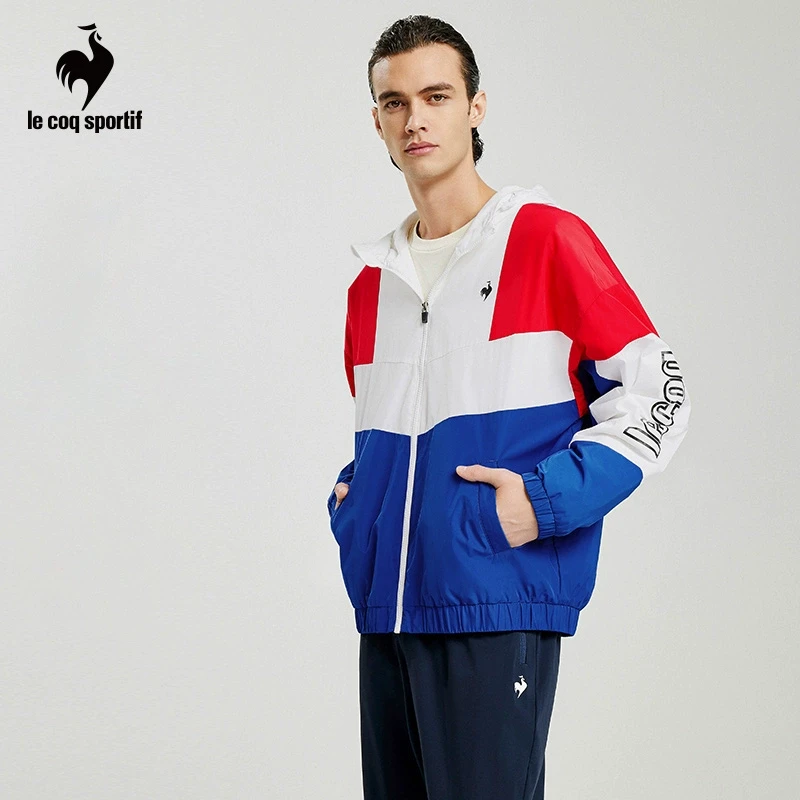 乐卡克公鸡男女秋冬加绒防风运动休闲新年棉服红色外套CB-5749233