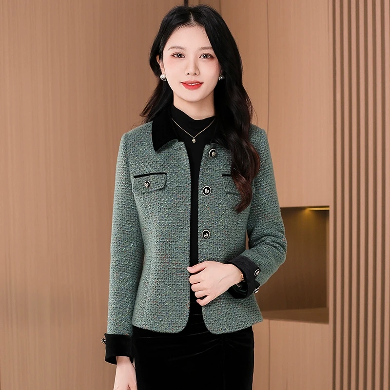 【可蓓儿】小香风外套女士2025新款春秋今年流行爆款气质高级妈妈装