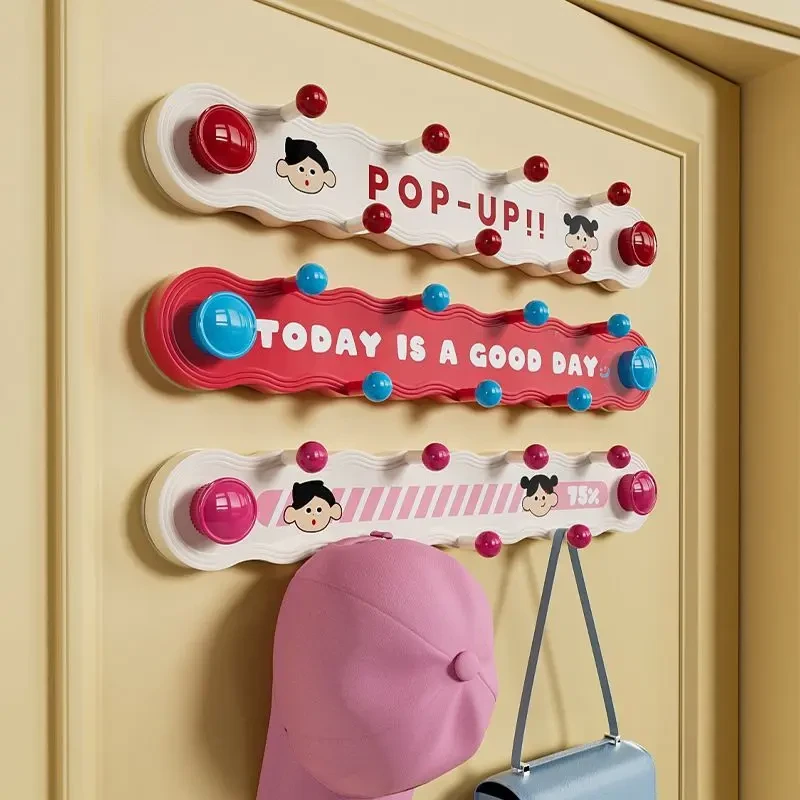 多巴胺旋转吸盘联排挂钩免打孔强力承重浴室玄关卧室门后粘钩整理