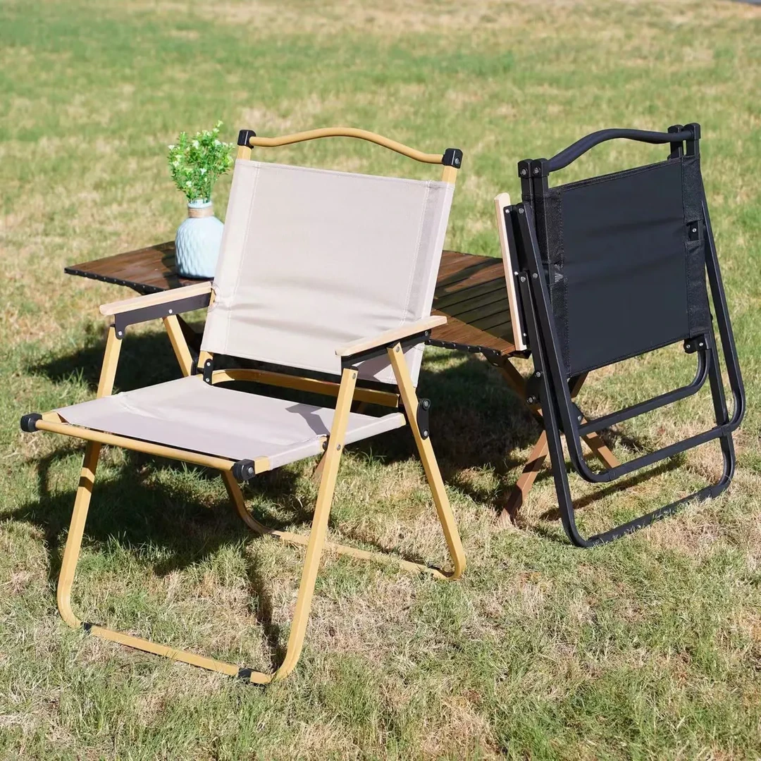 克米特椅户外折叠椅子野外露营钓鱼户外椅子简易便携露营椅沙滩椅