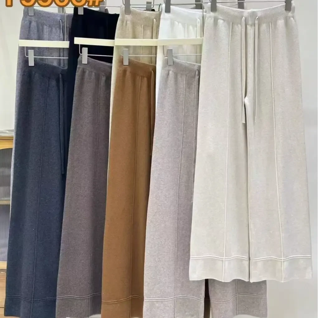 【蝴蝶】2024新款百搭休闲直筒裤109906