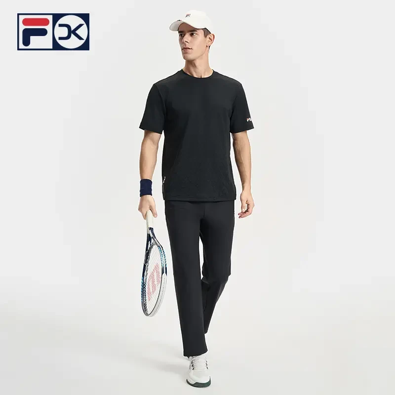 Fila/斐乐男子【速干DK联名款休闲透气户外】运动T恤A11M523130F