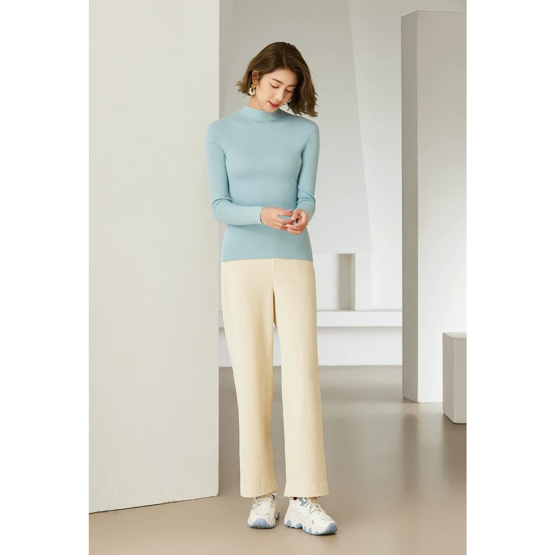 【2025新款首降】Gowani/乔万尼商场同款绵羊毛针织衫EM4M699603