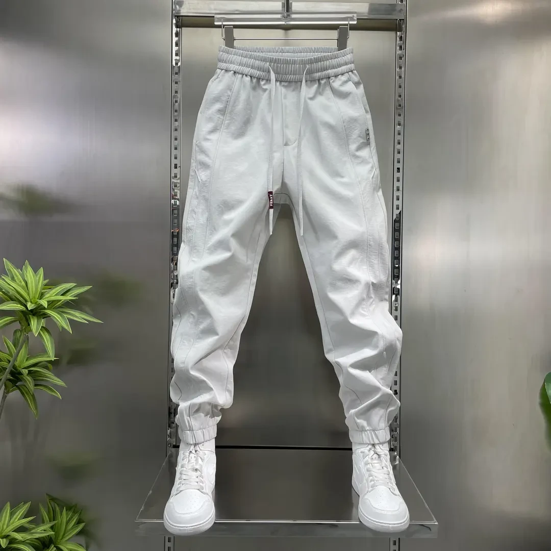 秋款运动休闲时尚户外百搭潮流舒适弹力冲锋裤运动户外弹力休闲裤