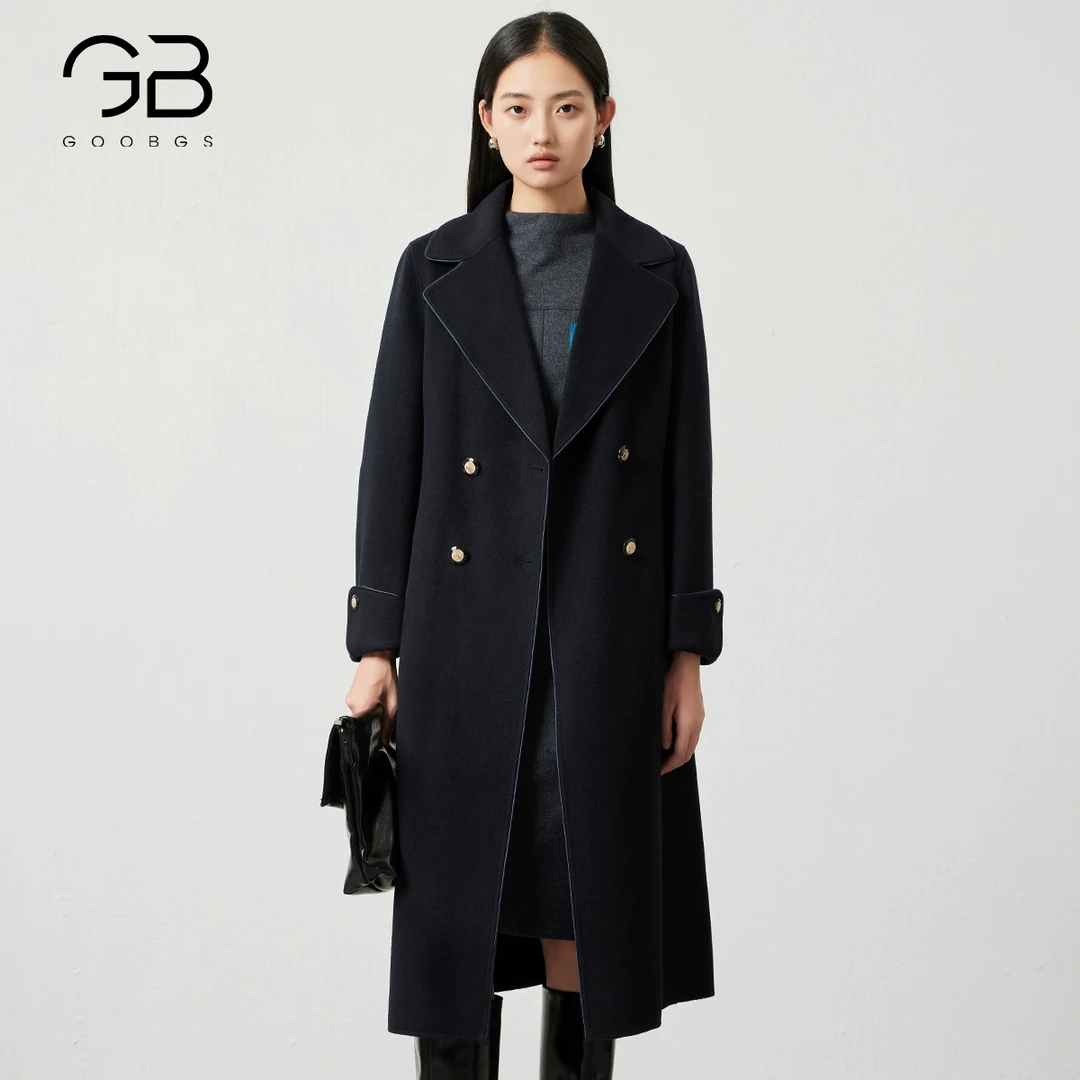 【XX 】谷邦GOOBGS 双面呢大衣 G2485312