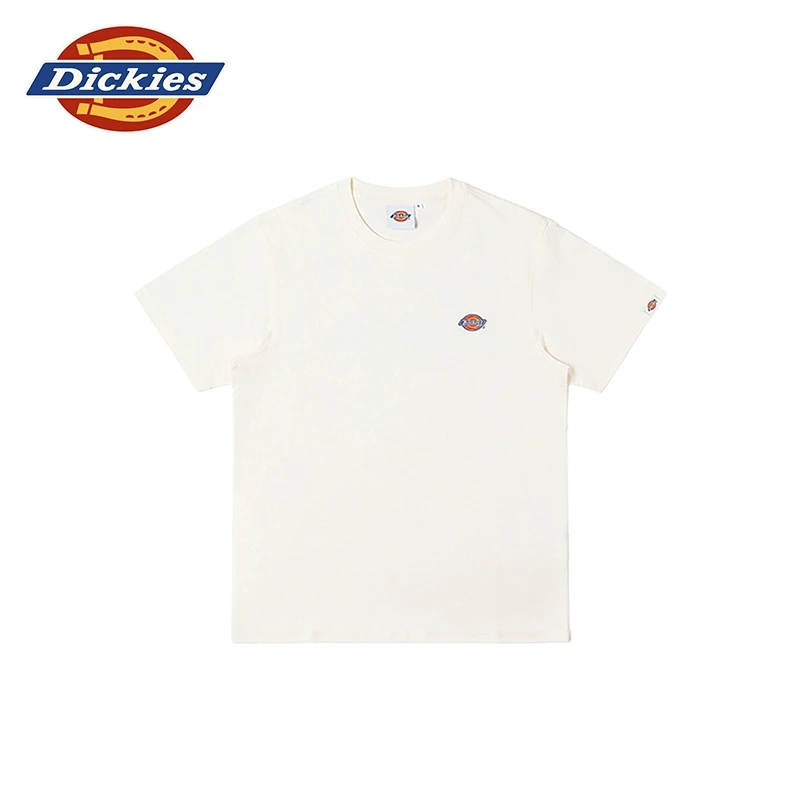 Dickies25新品经典三色春夏穿搭刺绣徽章短袖T恤男女DK0A87FS