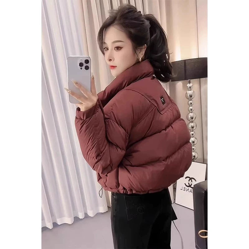 今年流行红色棉服加厚短款冬季棉衣外套女2025新款超好看时尚棉袄