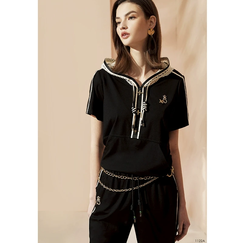 春夏新款洋气时尚上衣 赫1122A