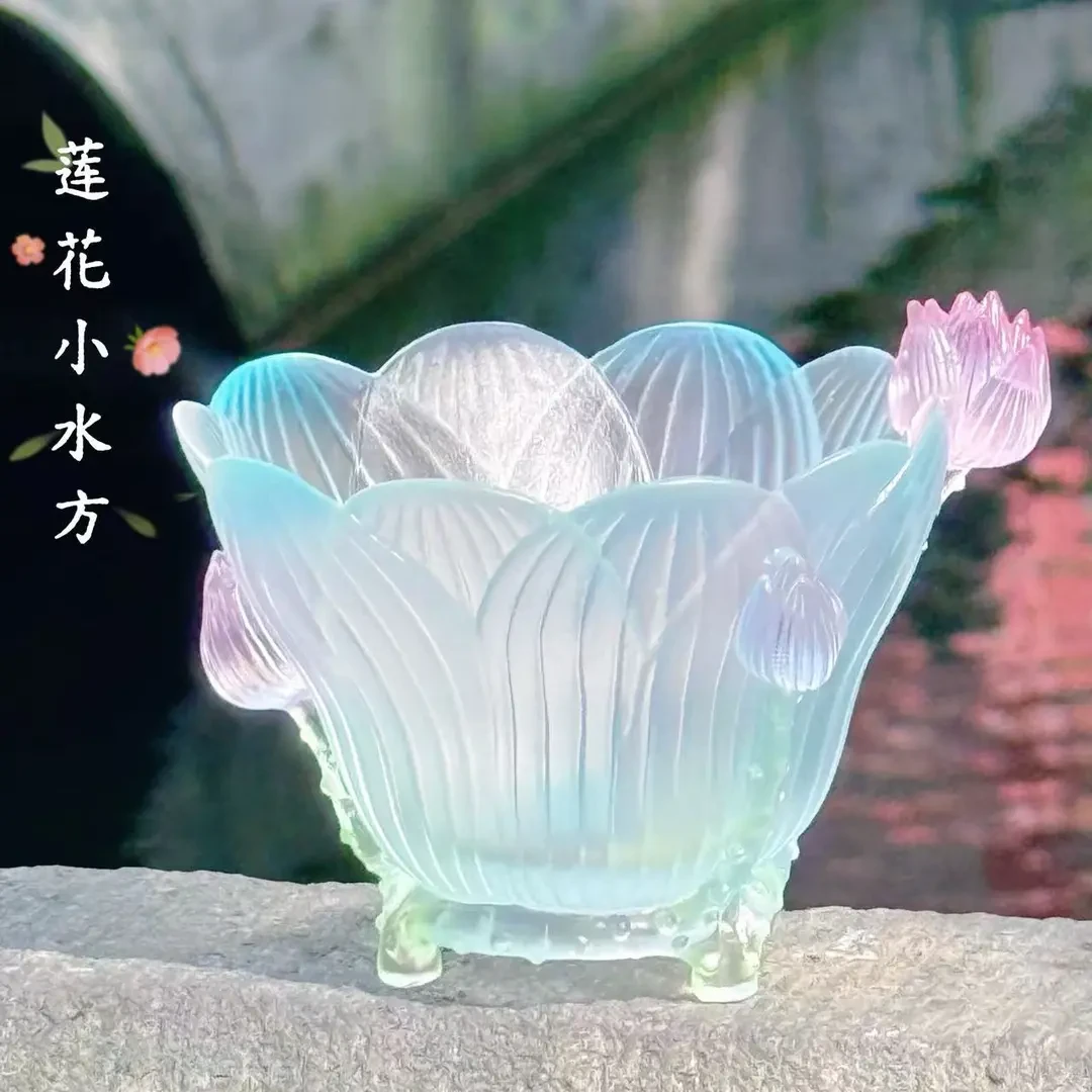 多彩莲花杯桌面创意摆件 杭州景区上新新款 景区发货