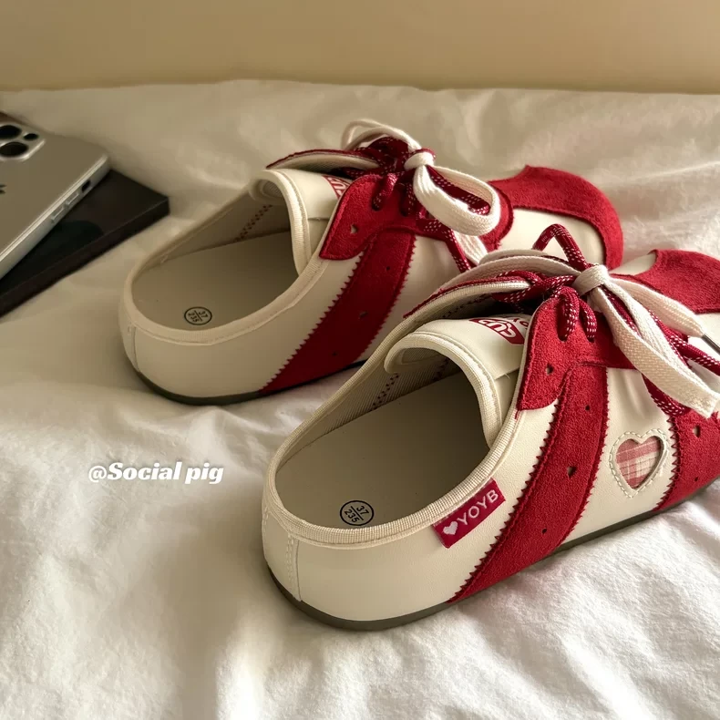 小众包头半拖鞋女夏季爆火ins外穿懒人无后跟德训鞋平底凉拖鞋潮