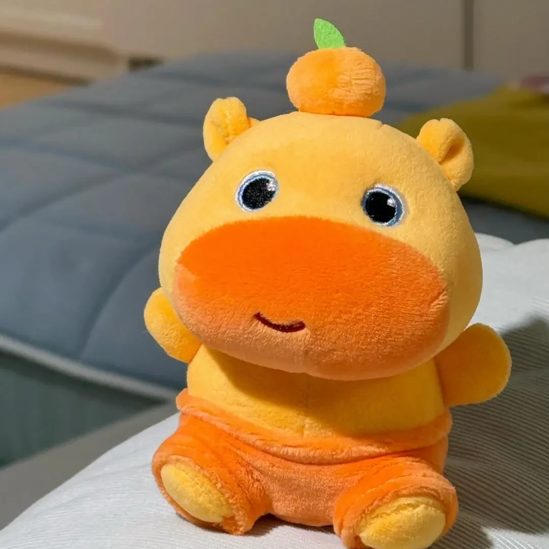 小红书同款水豚噜噜毛绒玩偶可爱毛绒挂件收藏送闺蜜礼物包包挂饰