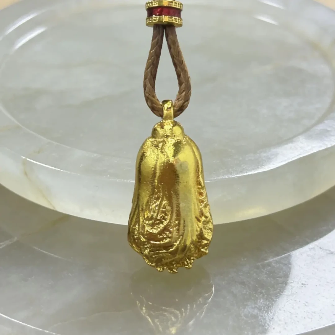 合金吊坠 【白菜】手工复古男女款时尚招财吊坠饰品百搭款