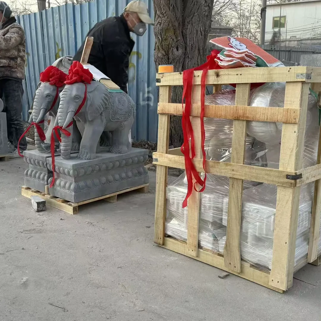 青石石雕大象订金