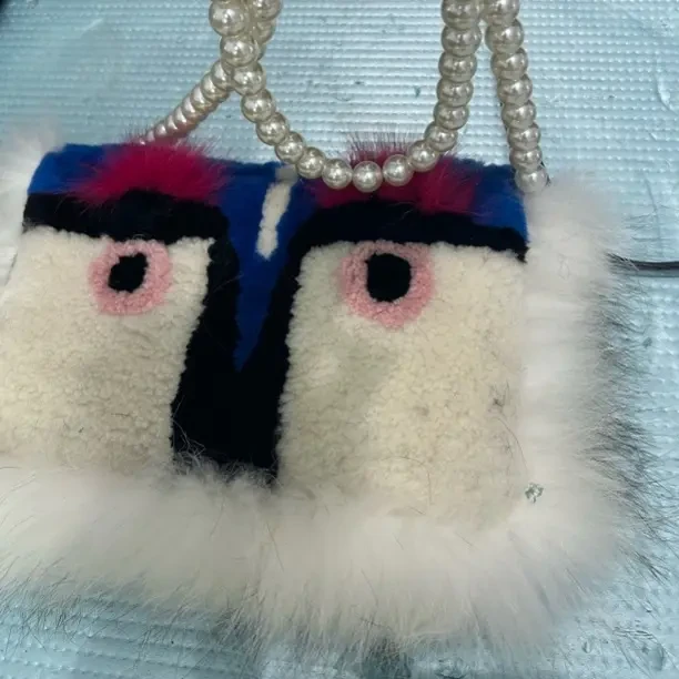 （以直播间为准）ins韩版卡通包包冬季专用链接秋冬毛绒