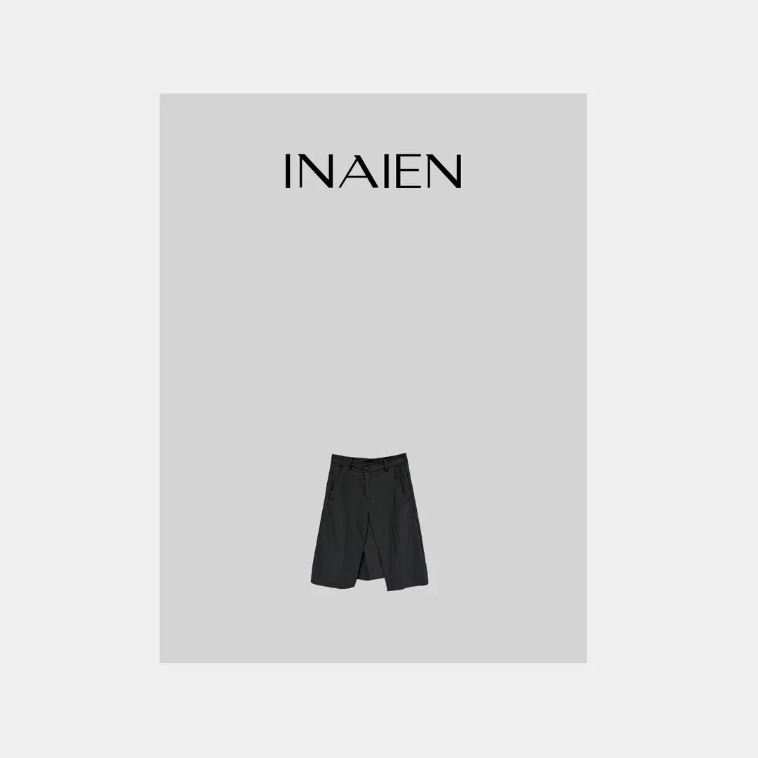 【INAIEN】线上款“设计师” 不规则A半裙 L10095