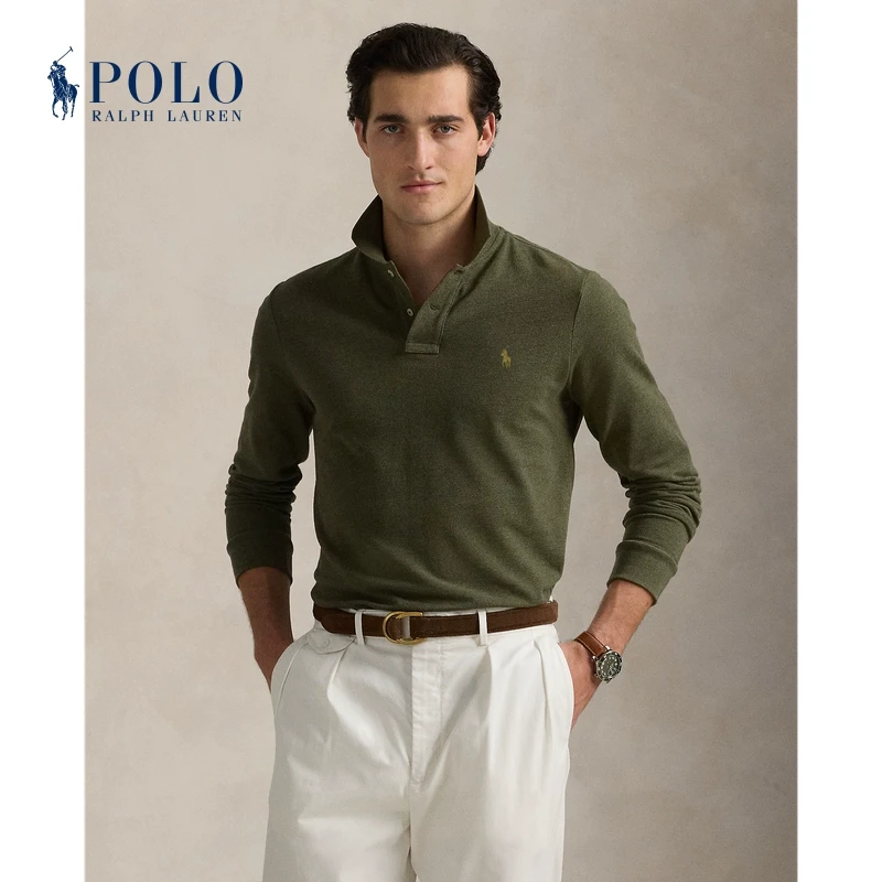 Ralph Lauren拉夫劳伦男装 25早春定制修身版棉质Polo衫710680790