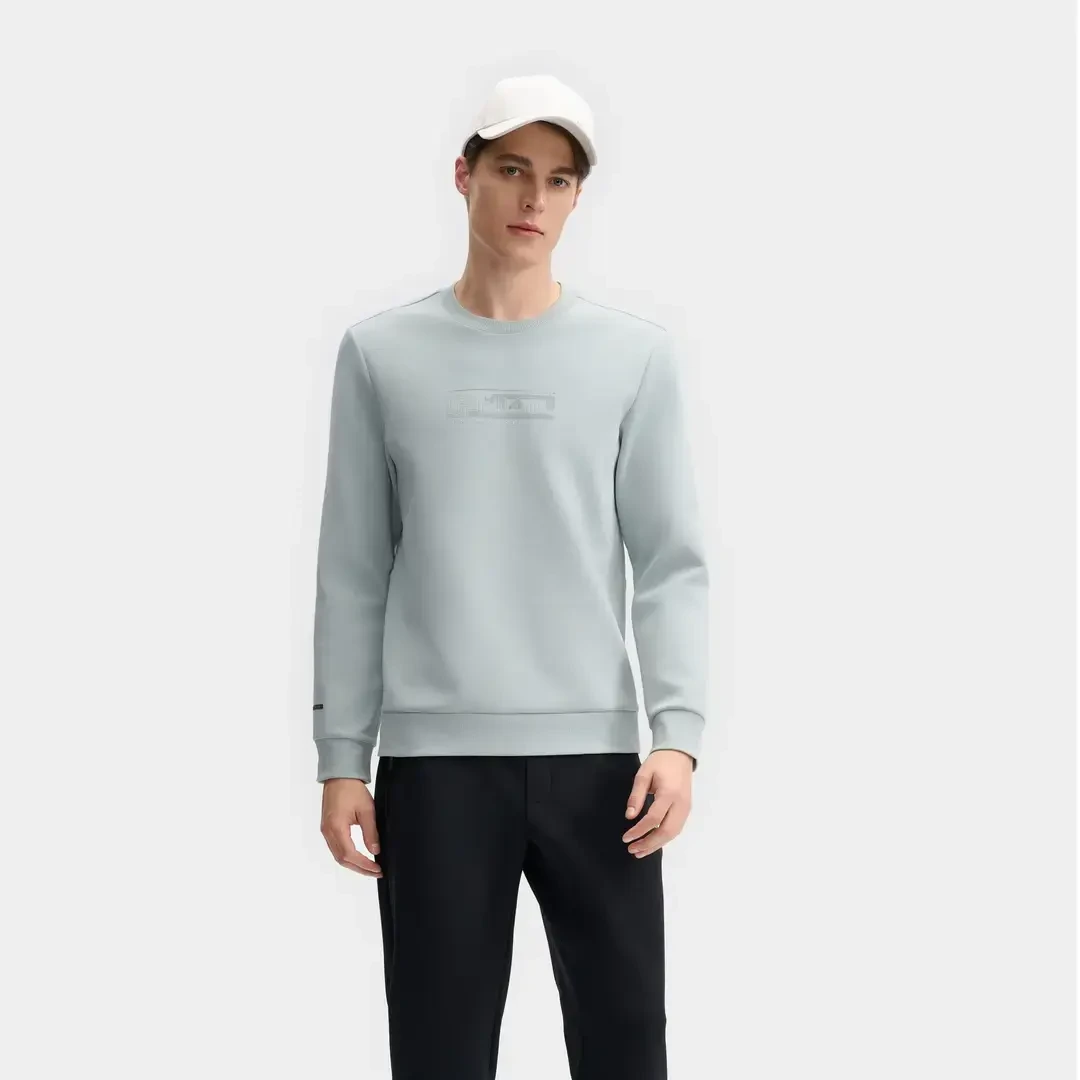 Fila/斐乐新款男装【 亲肤百搭棉质 】针织圆领套头卫衣F11M513204F