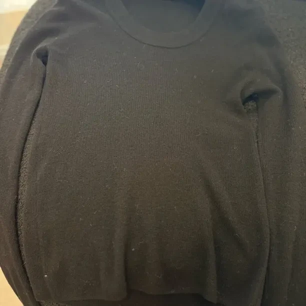 修身型冬季长袖薄款女羊毛打底衫