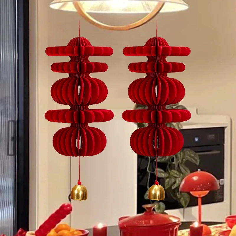 蜂窝喜字摆件结婚订婚挂件婚房装饰新房桌面布置男女方卧室客厅