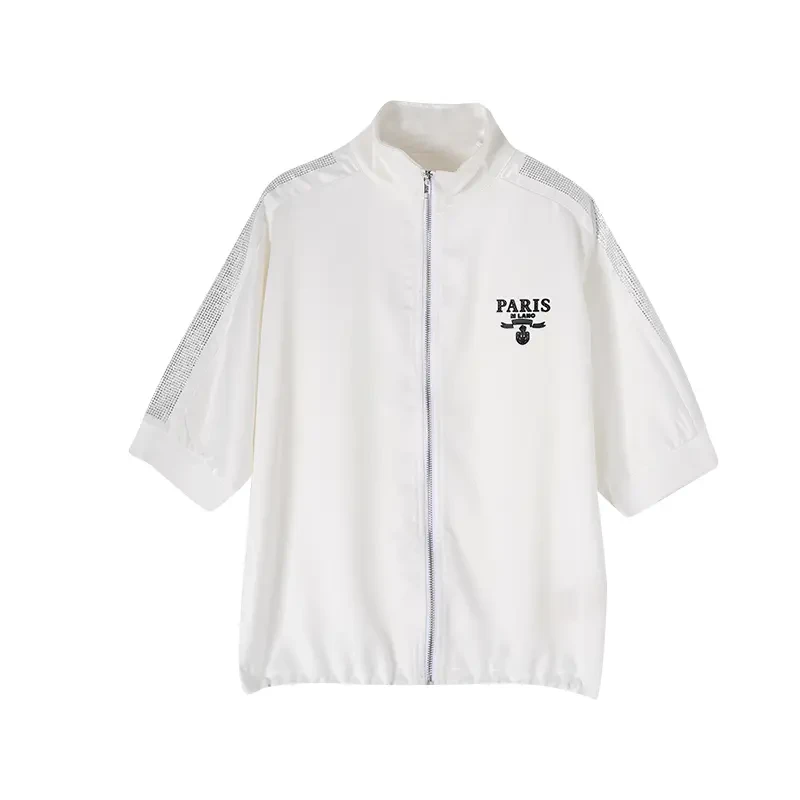 时尚街头百搭半袖短外套3102