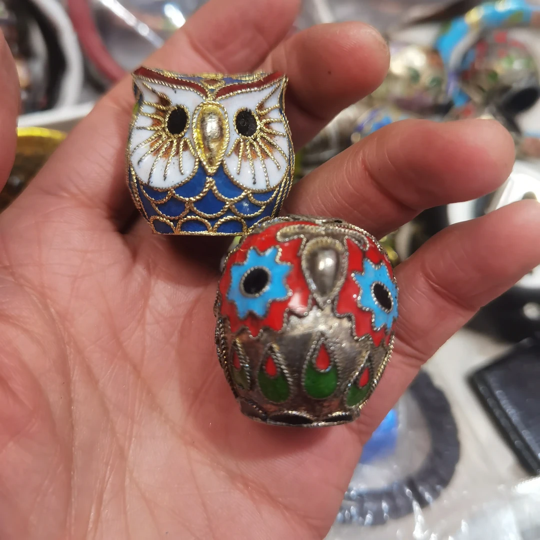 非物质文化遗产景泰蓝顶针