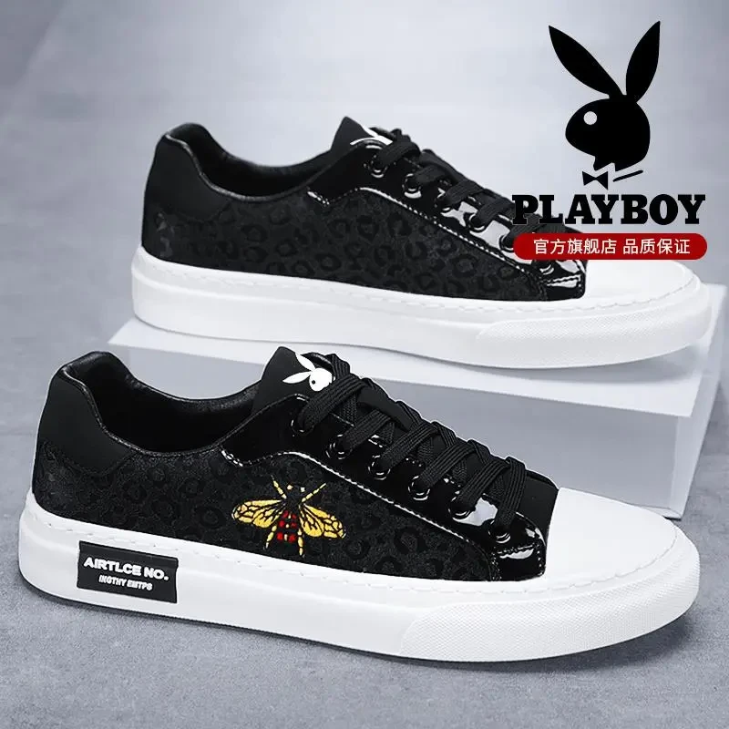花花公子帆布鞋男新款夏季鞋子男款透气防滑百搭男生休闲运动布鞋