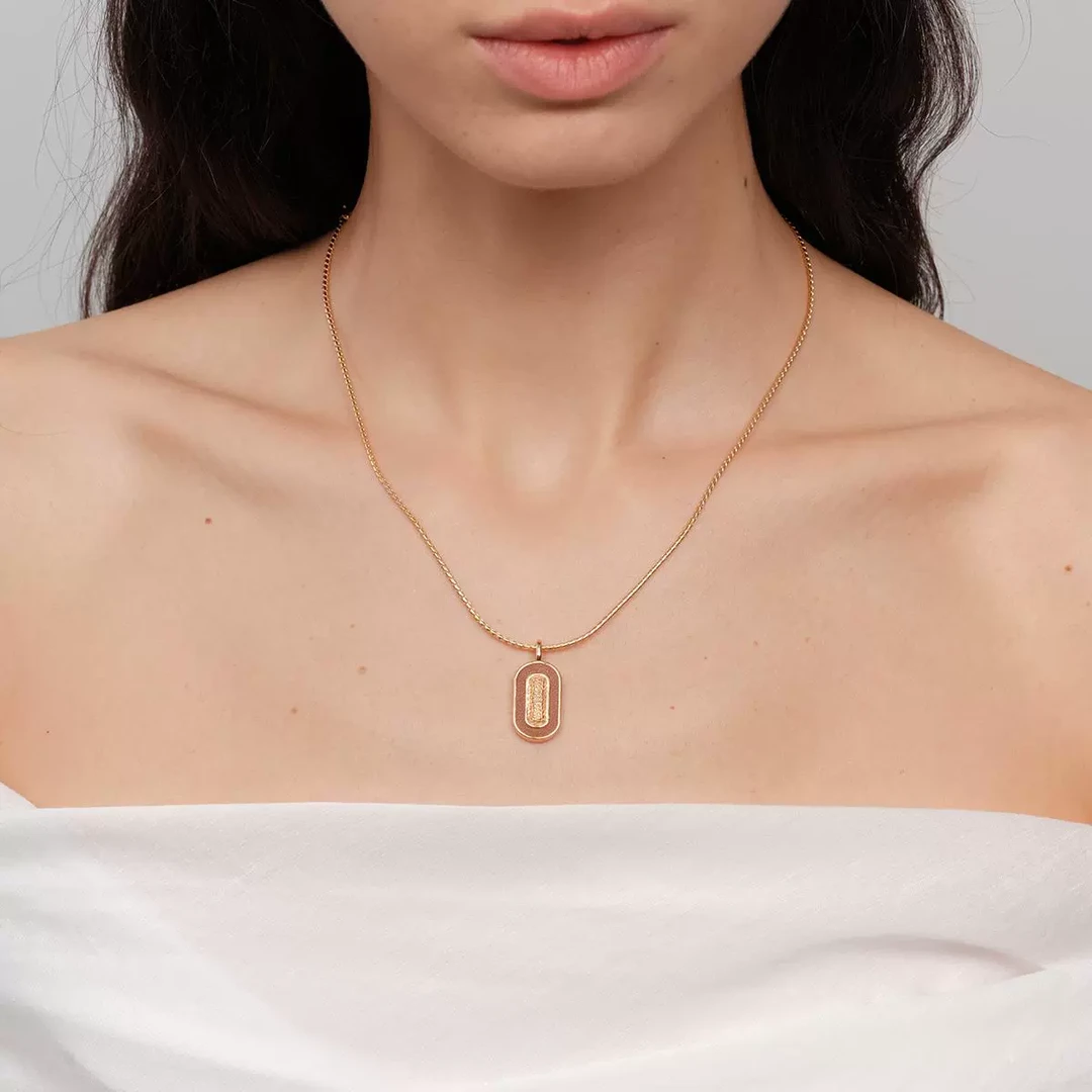 sanswood 坠链均925银合成锆石 《牧神黄昏》蛇纹肌理毛衣项链