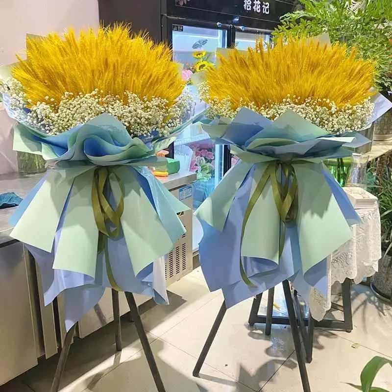 【同城配送】麦穗一对大麦大卖开业花篮开张鲜花速递同城送花上门