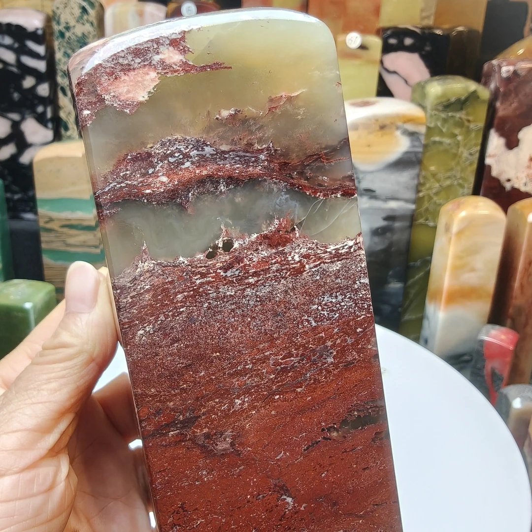 青田石老料北山晶精品印章