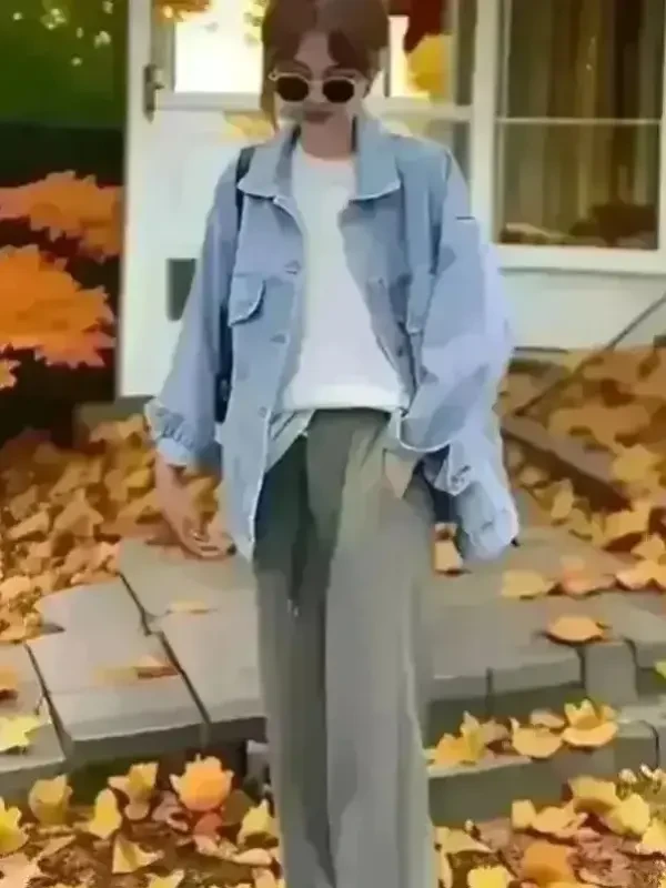 E901菲菲惊喜社T恤上衣百搭韩版休闲裤子时尚宽松