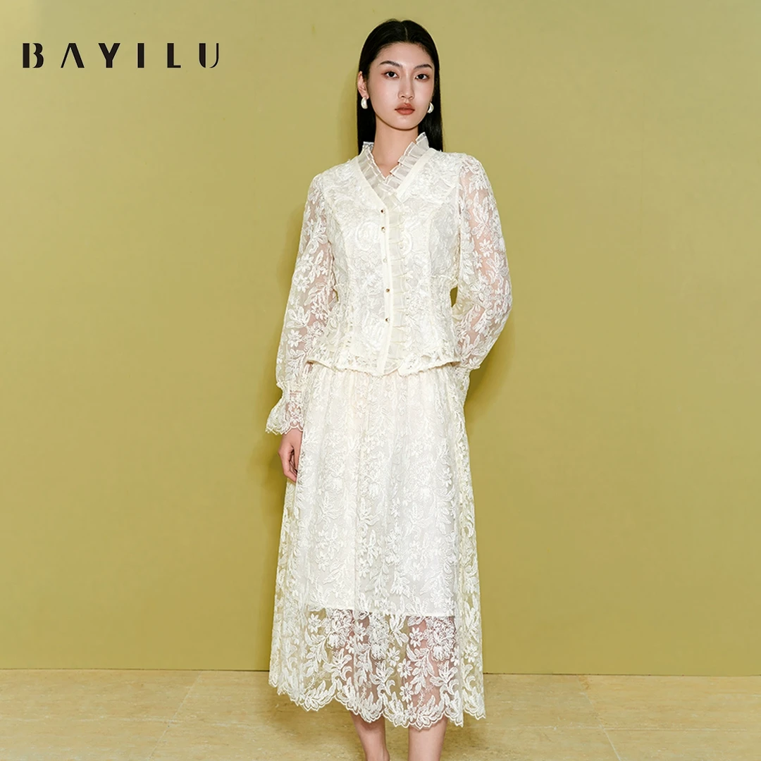 【女乔】芭依璐2025春季新款时尚套装91TZ005