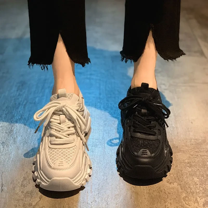 【新疆西藏包邮】夏季爆款网红老爹鞋女网面透气新款时尚百搭跑鞋
