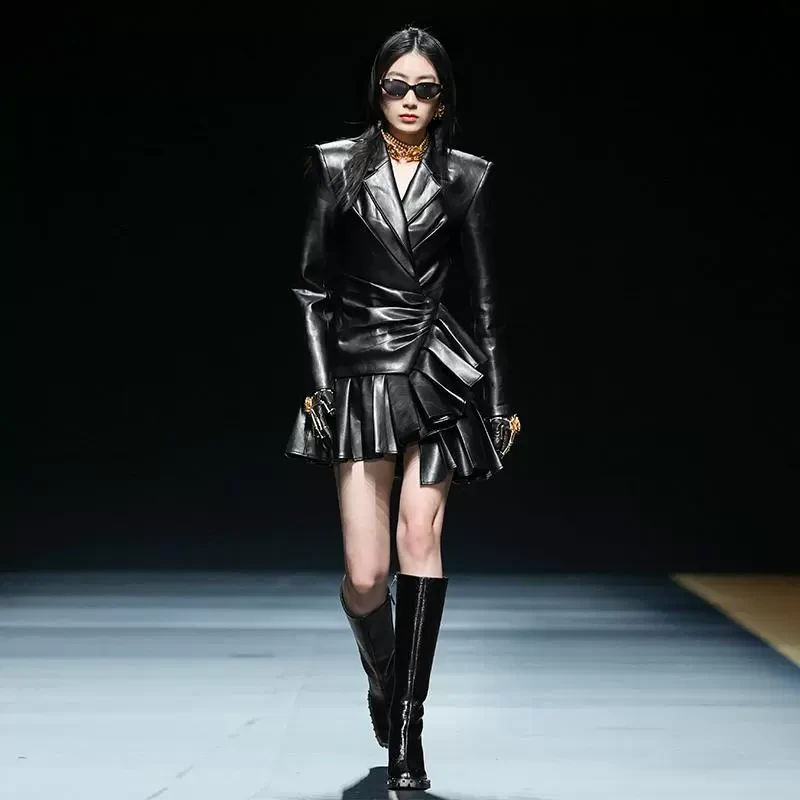 MAGGIE MA 马婧设计师款外套女高级感时尚修身外套398D